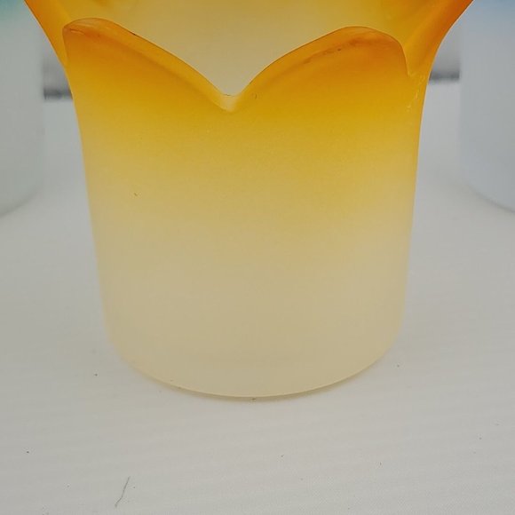 Set of 3 PartyLite Jewel Candle Holders P7161 jar tealight holders retired 2.5" - Picture 8 of 13